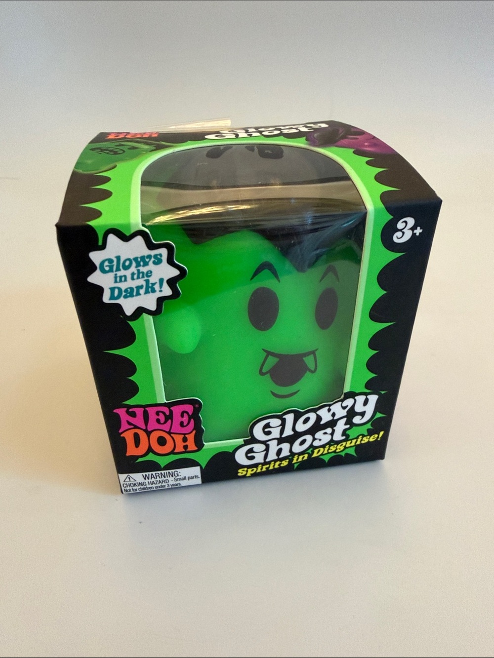 Glowy Ghost Stress Toy - Green Glow